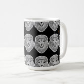 Löwengesicht-Tasse Kaffeetasse (VorderseiteRechts)