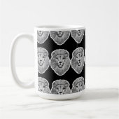 Löwengesicht-Tasse Kaffeetasse (Links)