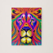 Löwengesichtsrätsel Puzzle (Vertikal)