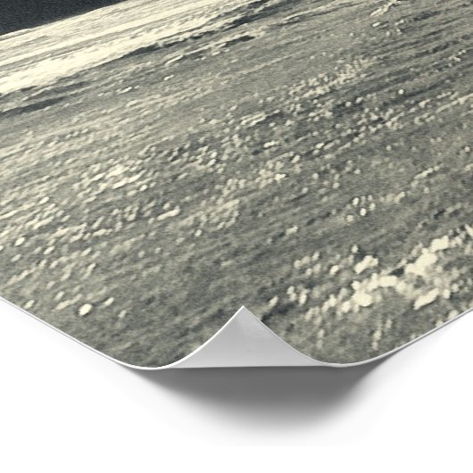 Löwengestein in Piha, Redux Poster (Ecke)