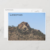 Löwengestein Postkarte (Vorne/Hinten)