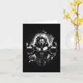 Löwengewichte Gym Besenarbeit Muskeln Bod Karte (Gelbe Blume)