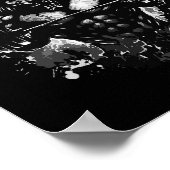 Löwengewichte Gym Besenarbeit Muskeln Bod Poster (Ecke)