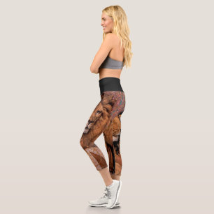 Löwengöttin Ägyptische Prinzessin Capri Leggings