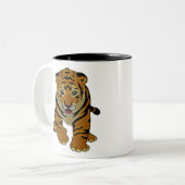 Löwengurt 1 zweifarbige tasse (Vorderseite Links)