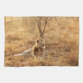 Löwenhandtuch Geschirrtuch (Horizontal)