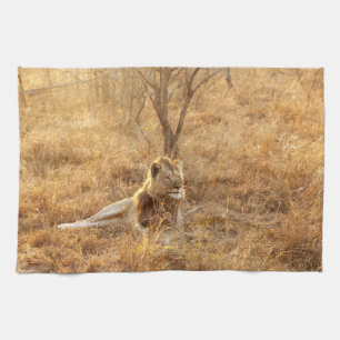 Löwenhandtuch Geschirrtuch