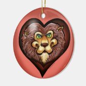 Löwenherz Keramikornament (Links)