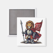 Löwenherz Magnet (Vorderseite/Rückseite)