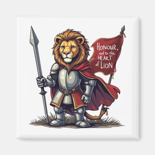 Löwenherz Magnet (Vorne)