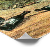 Löwenhochzeit Poster (Ecke)