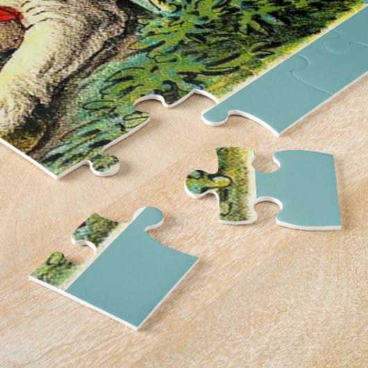 Löwenhochzeit Puzzle (Seite)