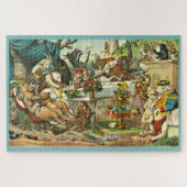 Löwenhochzeit Puzzle (Horizontal)