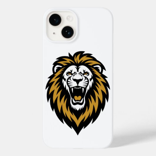 Löwenklammer Case-Mate iPhone Hülle (Rückseite)