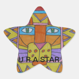 Löwenkleber Stern-Aufkleber