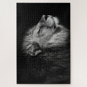 "Löwenkönig des Dschungels Puzzle (Vertikal)