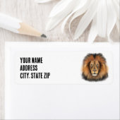 Löwenkönig des Dschungels realistische männliche W (Insitu)