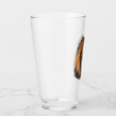 Löwenkönig des Dschungels realistische männliche W Glas (Rechts)