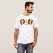 Löwenkönig Herrenhemd T-Shirt (Vorne ganz)