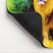 Löwenkönig im Dschungel. Jetzt kaufen Mousepad (Ecke)