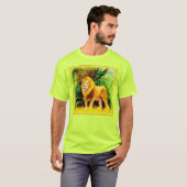 Löwenkönig im Dschungel. Jetzt kaufen T-Shirt (Vorne ganz)