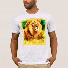 Löwenkönig im Wald. Jetzt kaufen T-Shirt