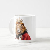 Löwenkönig Kaffeetasse (Vorderseite Links)