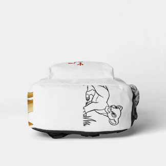 Löwenkönig-Rucksack für alle Altersgruppen! Bedruckter Rucksack