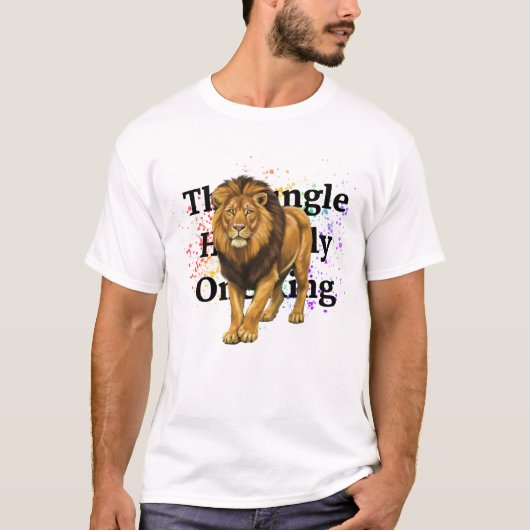 Löwenkönig T-Shirt (Vorderseite)