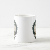 Löwenkönigin. Wales Kaffeetasse (Mittel)