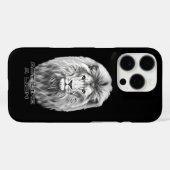 Löwenkopf Case-Mate iPhone Hülle (Rückseite (Horizontal))