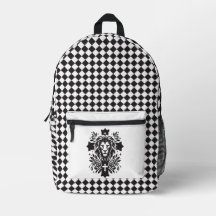 Löwenkopf in Cross-Backpack