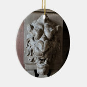 Löwenkopf Keramik Ornament (Rechts)
