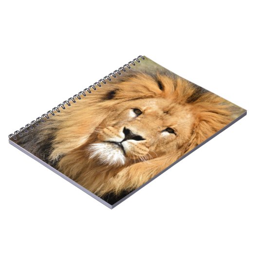 Löwenkopf Notizblock (Linke Seite)