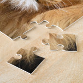 Löwenkopf Puzzle (Seite)
