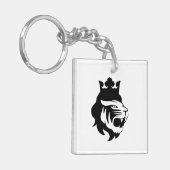 Löwenkopf Schlüsselanhänger (Vorderseite links)