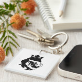 Löwenkopf Schlüsselanhänger (Vorderseite rechts)