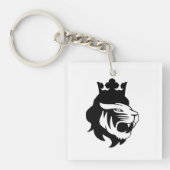 Löwenkopf Schlüsselanhänger (Vorderseite)