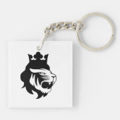 Löwenkopf Schlüsselanhänger (Rückseite)