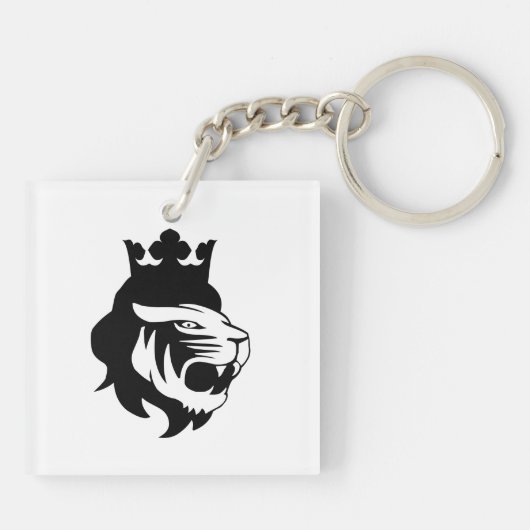 Löwenkopf Schlüsselanhänger (Rückseite)