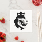 Löwenkopf Serviette (Beispiel)