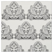 Löwenkopf Stoff (Muster)