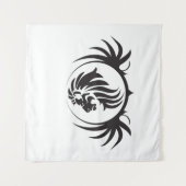 Löwenkopf Wandteppich (Vorderseite)