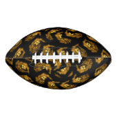 Löwenköpfe auf Schwarz, Football (Vorderseite)