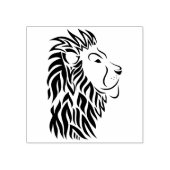 Löwenkopfkunst-Briefmarke Gummistempel (Prägung)