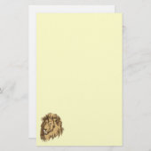Löwenkopfpapier Briefpapier (Vorne/Hinten)