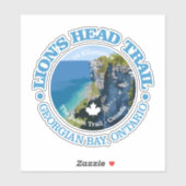 Löwenkopfweg (OBP) Aufkleber (Blatt)