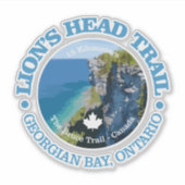 Löwenkopfweg (OBP) Aufkleber (Vorderseite)