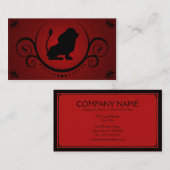 Löwenkulturen Visitenkarte (Vorne/Hinten)