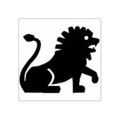 Löwenkunst-Briefmarke Gummistempel (Prägung)